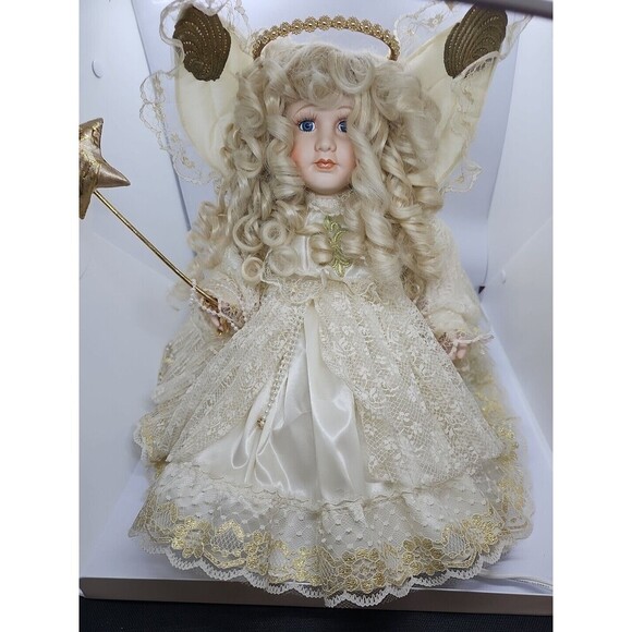 Angel Doll 24"+ Animated Wings & Arms Move Motionette - WORKING Beautiful - Picture 12 of 16